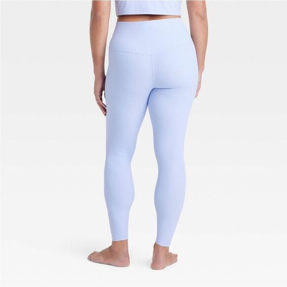 All in Motion Everyday soft Women's Light Blue High-Waisted Leggings - Picture 4 of 6